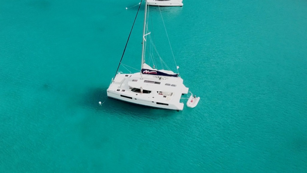 Leopard 45 - drone picture - sailing satori.jpg