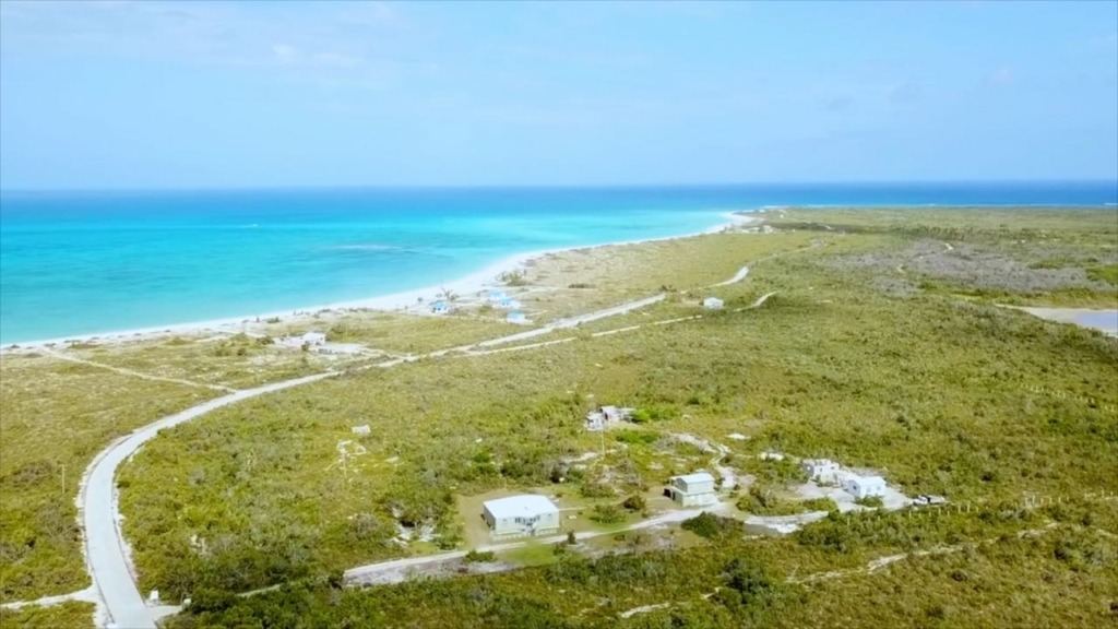 Ariel view of Anegada north coast