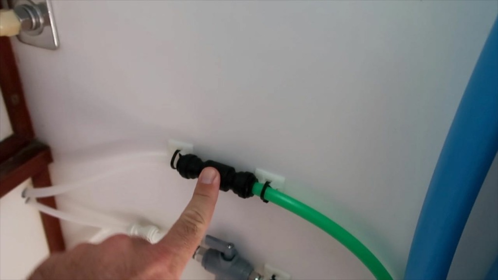 rainman water maker brine hose check valve
