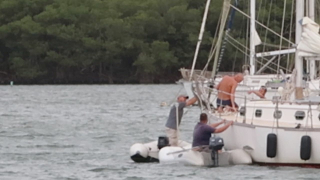 Boat Loose in Luperon Harbor